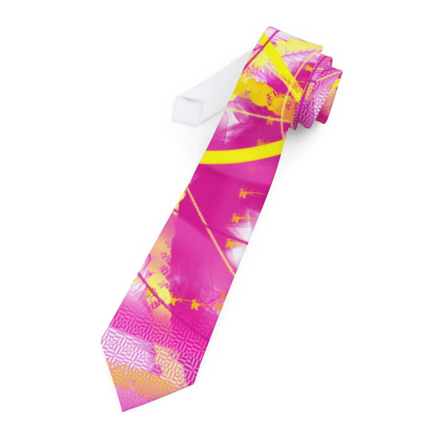 Vibrant Floral Necktie for Men - Perfect for Weddings and Parties