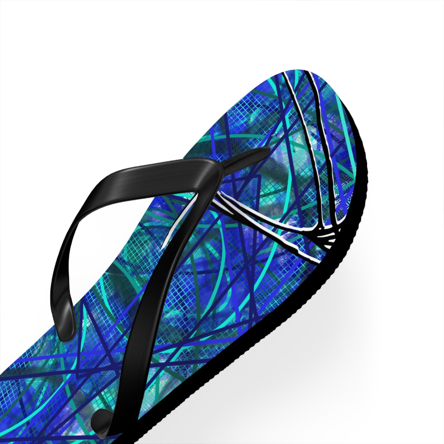 Blue Flip Flops