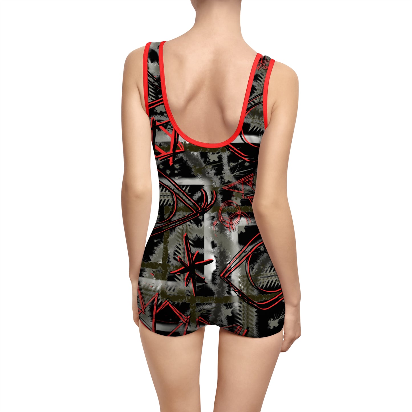 Women's Vintage Swimsuit (AOP)